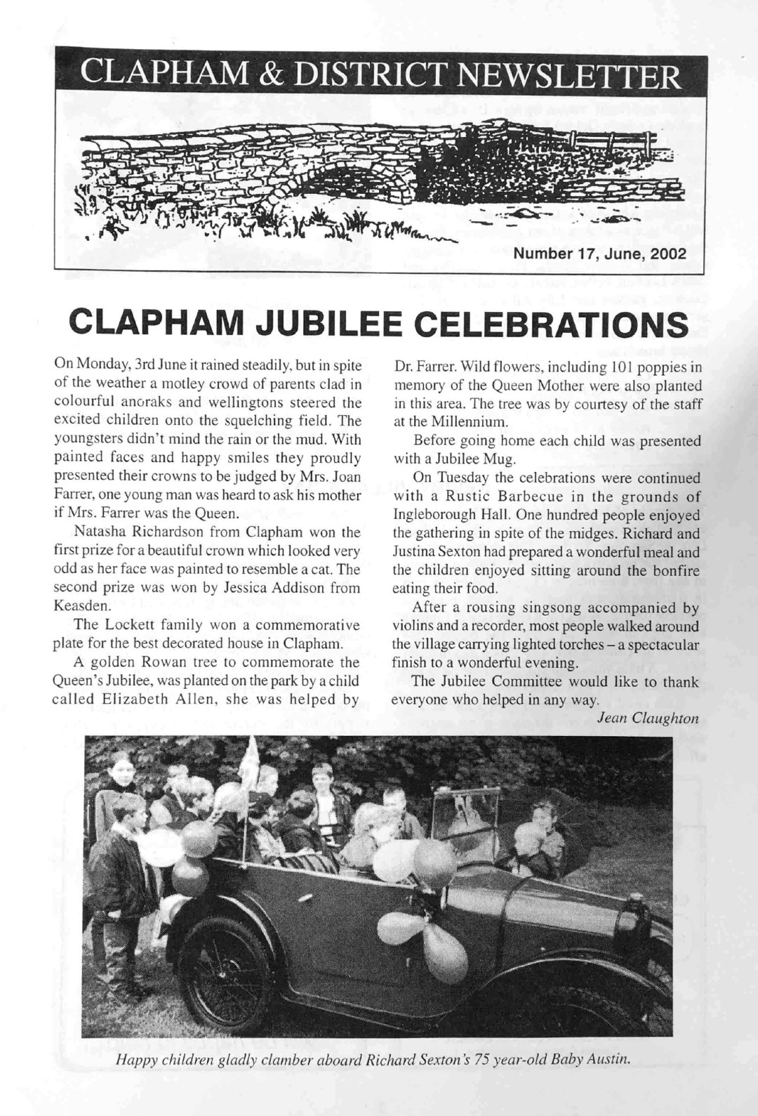 Clapham_Newsletter_No17_June_2002-1