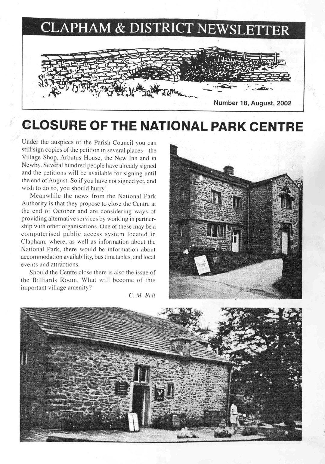 Clapham_Newsletter_No18_August_2002-1