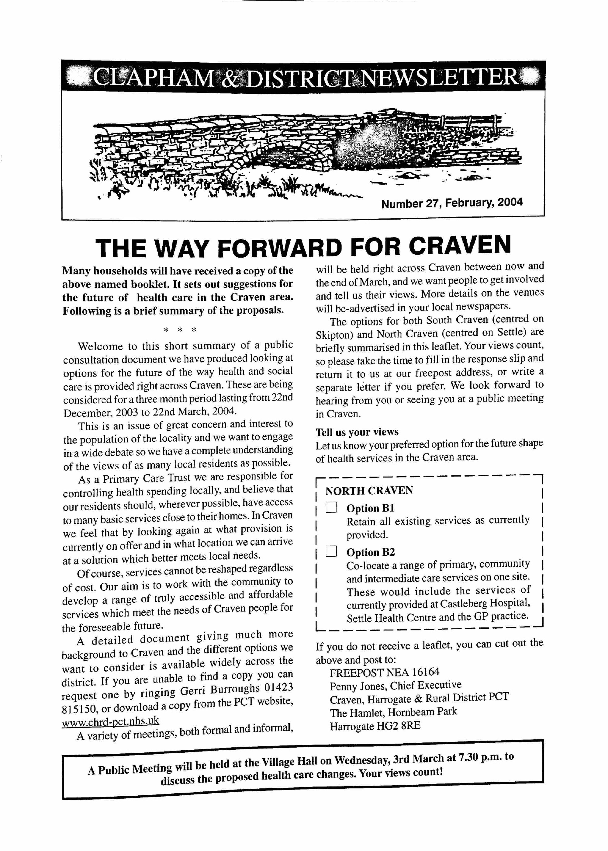 Clapham_Newsletter_No27_February_2004-1
