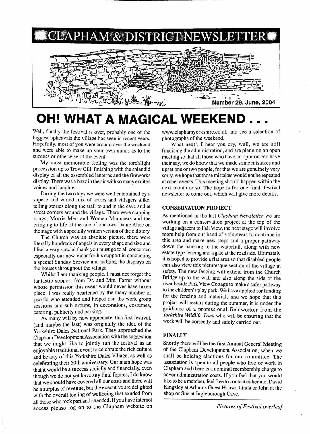 Clapham_Newsletter_No29_June_2004-1